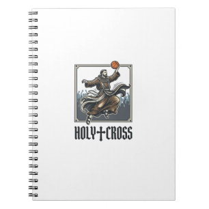 Cuaderno Camiseta Religiosa de Baloncesto Vintage de Santa