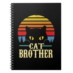 Cuaderno Camiseta retro estilo de estilo de los ochenta del
