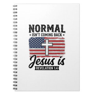 Cuaderno Camiseta Revelación De Jesús No Volverá Lo Normal_
