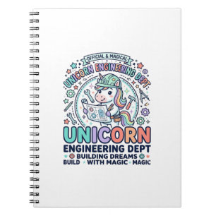 Cuaderno Camiseta T con tipografía negrita del Departamento