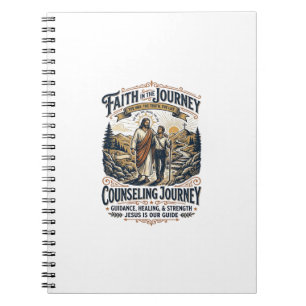 Cuaderno Camiseta Vintage Cristiana Amigable con Terapia de
