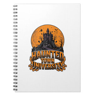 Cuaderno Camiseta vintage de Halloween de la Universidad de