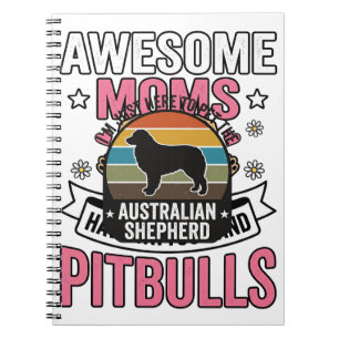 Cuaderno Camiseta Vintage de Perro Amante de Australian She