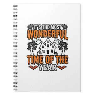 Cuaderno Camiseta Vintage De Tiempo Maravilloso De Hallowee