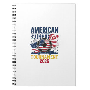Cuaderno Camiseta Vintage Torneo de Fútbol Americano 2026 
