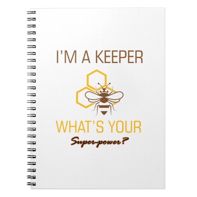 Cuaderno Camisetas del encargado de la abeja (Frente)