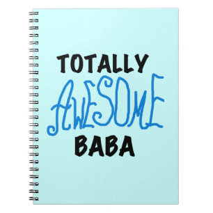 Cuaderno Camisetas y regalos de Baba totalmente asombrosos