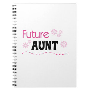 Cuaderno Camisetas y regalos de la tía Futura Negra y Rosa