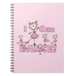 Cuaderno Camisetas y regalos de puedo bailar