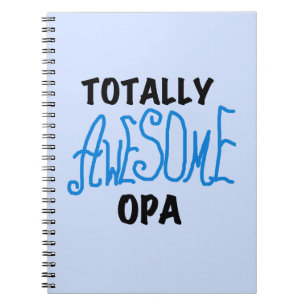 Cuaderno Camisetas y regalos Opa totalmente increíbles