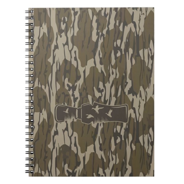 Cuaderno Camo de Bottomland Llámame a Duck Call Me (Frente)