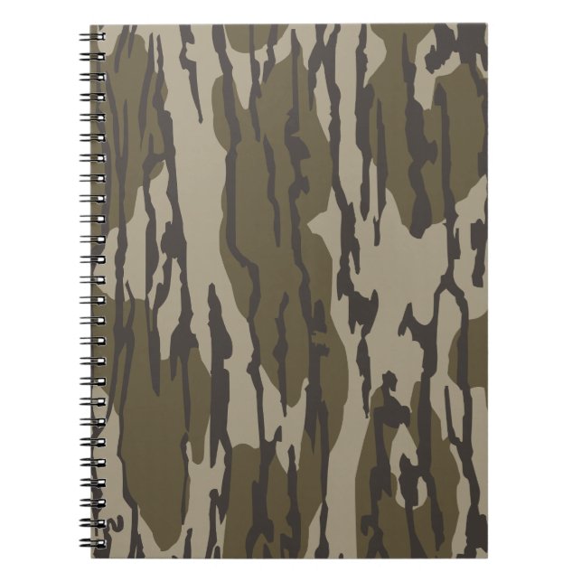 Cuaderno Camo de Bottomland para prendas de caza masculinas (Frente)