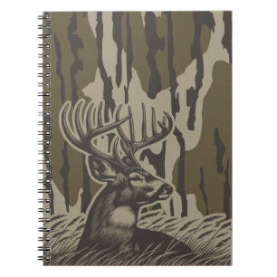 Cuaderno Camo de caza de ciervos Whitetail