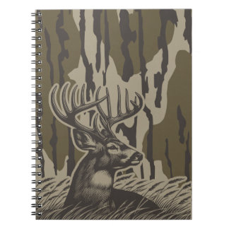 Cuaderno Camo de caza de ciervos Whitetail