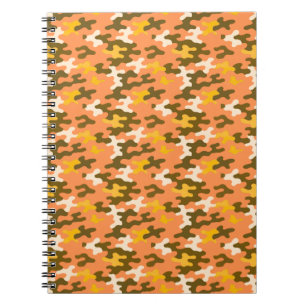 Cuaderno Camo naranja