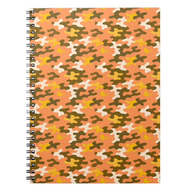 Cuaderno Camo naranja (Frente)