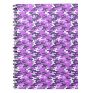 Cuaderno Camo Púrpura