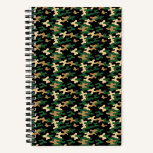 Cuaderno Camo Verde