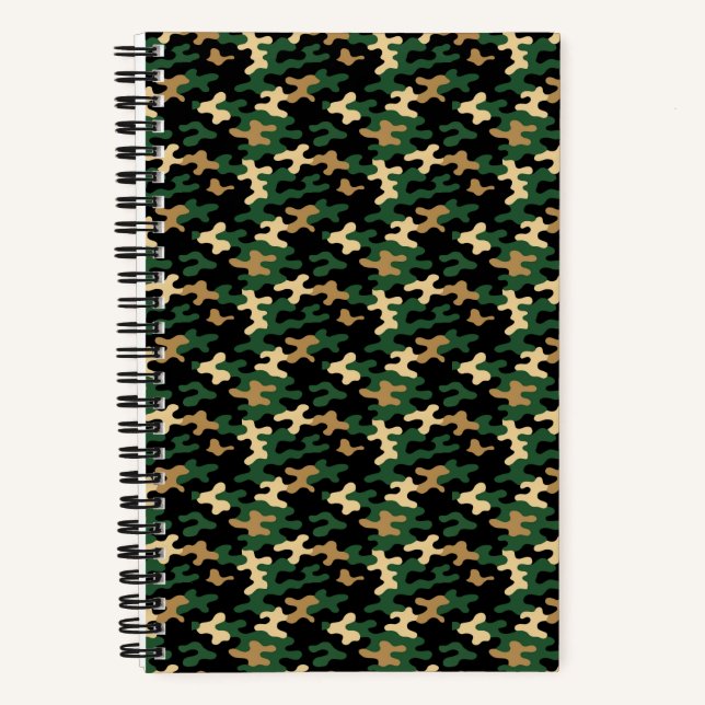 Cuaderno Camo Verde (Anverso)