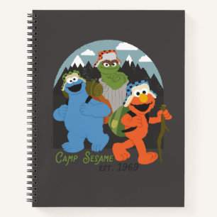Cuaderno Camp Plaza Sésamo EST. 1969