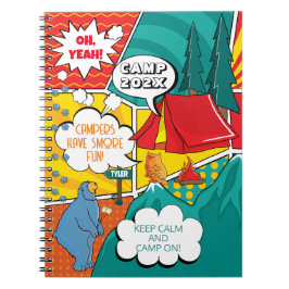 Cuaderno Campamento de verano de arte pop infantil