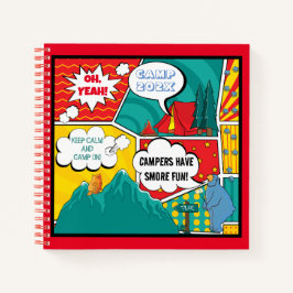 Cuaderno Campamento de verano de arte pop infantil