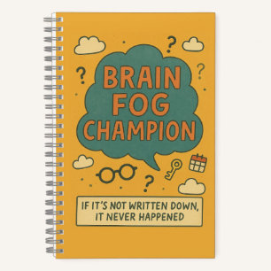 Cuaderno Campeón de Niebla Mental