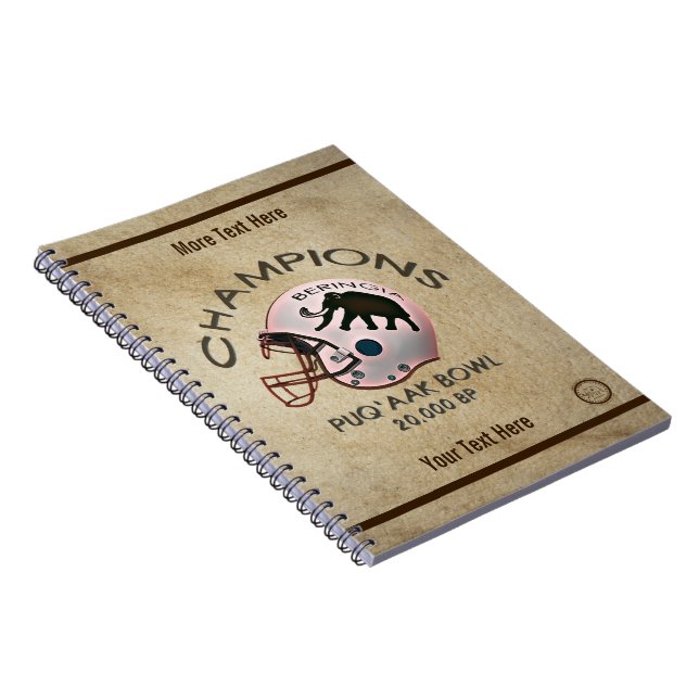 Cuaderno Campeonato Puq'aak de Bowl de la Universidad de Be (Lado Derecho)