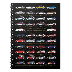 Cuaderno Campeones de la WRC