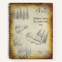 Cuaderno Camping de aventuras rusas personalizado
