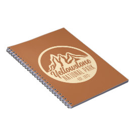 Cuaderno Camping de senderismo en el Parque Nacional Yellow