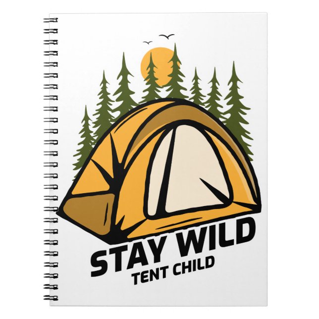 Cuaderno Camping de tiendas (Frente)