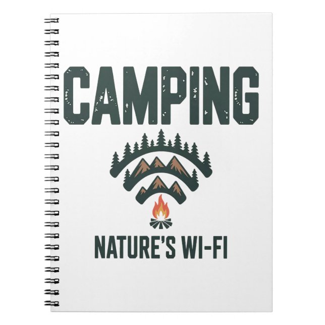 Cuaderno Camping Natures Wifi (Frente)