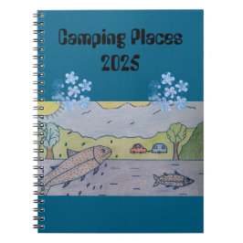 Cuaderno Camping Places 2025