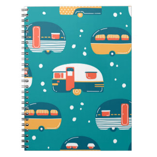 Cuaderno Camping Road Trip , Camper feliz, Camping divertid