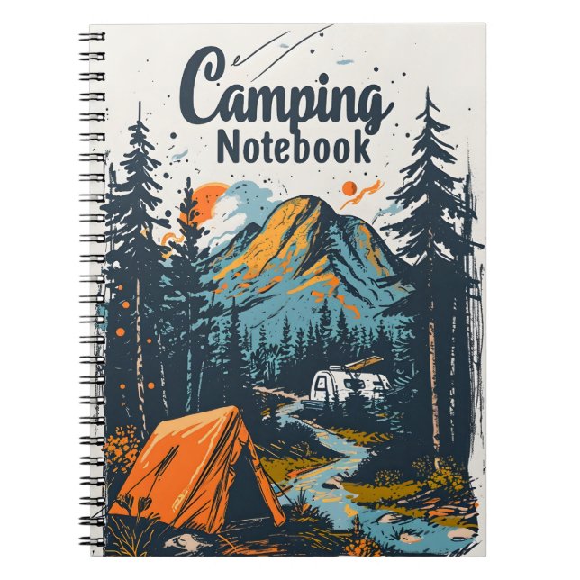 Cuaderno Camping Vintage (Frente)