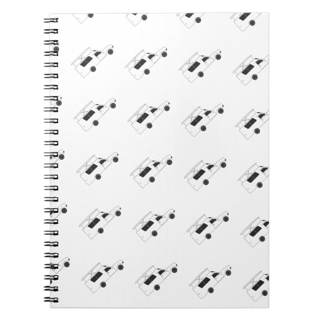Cuaderno campista pop de chinook (Frente)
