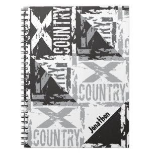 Cuaderno campo a través personalizado