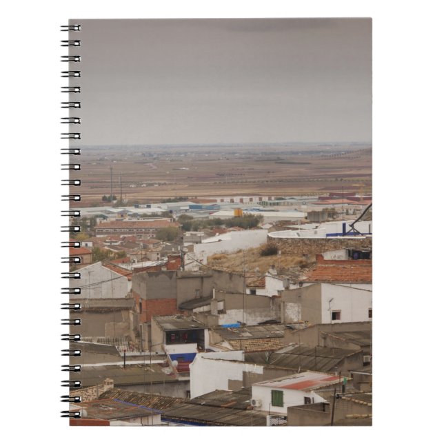 Cuaderno Campo de Criptana, antiguos molinos de viento de L (Frente)