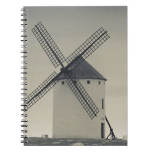 Cuaderno Campo de Criptana, antiguos molinos de viento de L