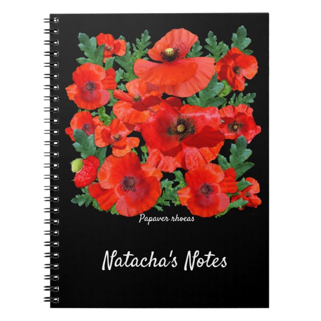 Cuaderno Campo de disquete de texto Personalizado colorido (Frente)