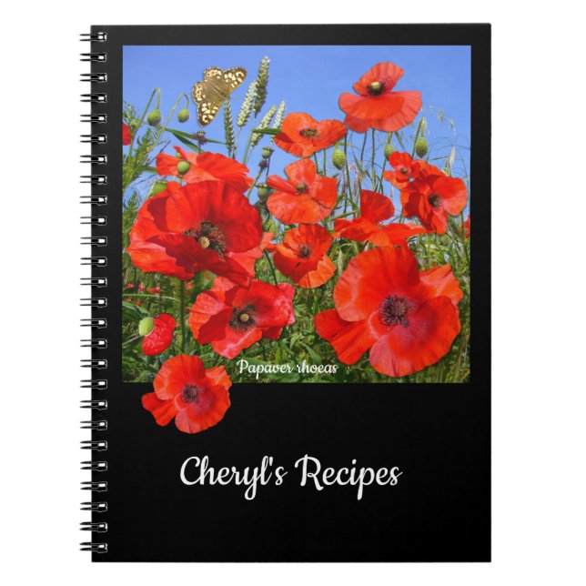 Cuaderno Campo de disquete de texto Personalizado colorido (Frente)