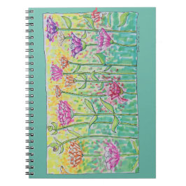 Cuaderno Campo de Flores