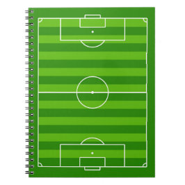 Cuaderno Campo de fútbol / Escuela de equipo deportivo de f