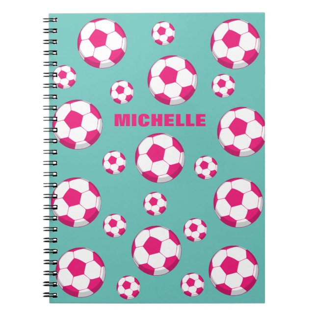 Cuaderno Campo de fútbol personalizado (Frente)