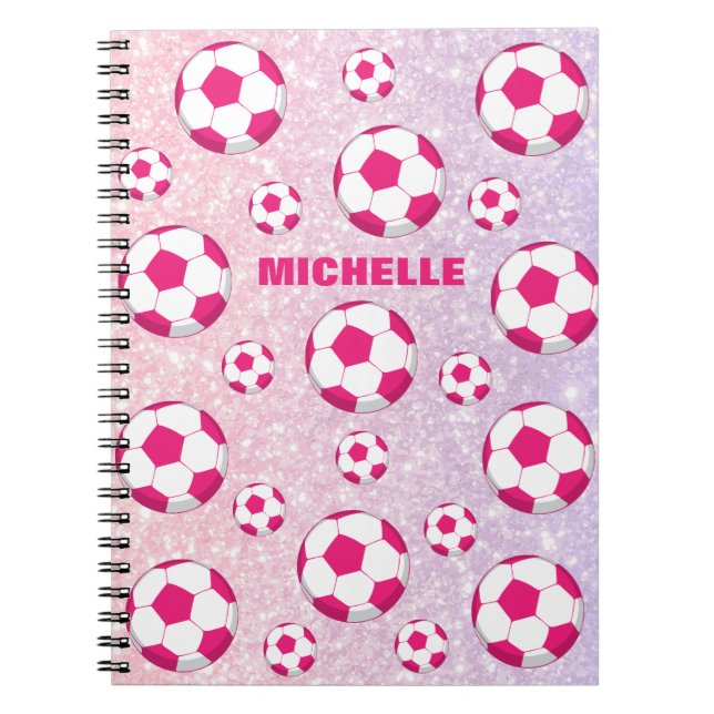 Cuaderno Campo de fútbol personalizado (Frente)