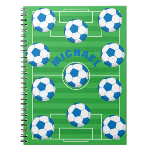 Cuaderno Campo de fútbol personalizado