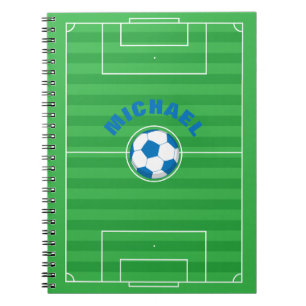 Cuaderno Campo de fútbol personalizado