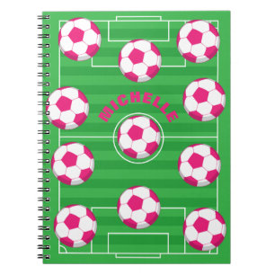 Cuaderno Campo de fútbol personalizado