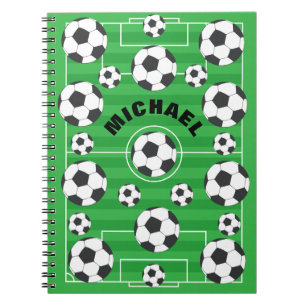 Cuaderno Campo de fútbol personalizado